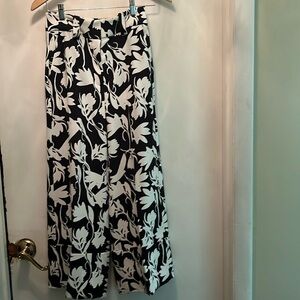 NWT,  size 0, JCrew, black and white dress pant